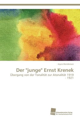 Der "junge" Ernst Krenek