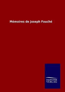 Mémoires de Joseph Fouché