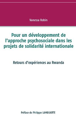 Pour un développement de l'approche psychosociale dans les projets de solidarité internationale