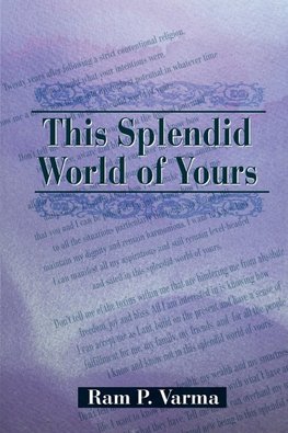 This Splendid World of Yours