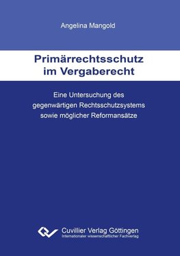 Primärrechtsschutz im Vergaberecht