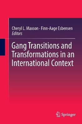 Gang Transitions and Transformations in an International Context