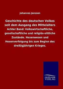 Geschichte des deutschen Volkes seit dem Ausgang des Mittelalters