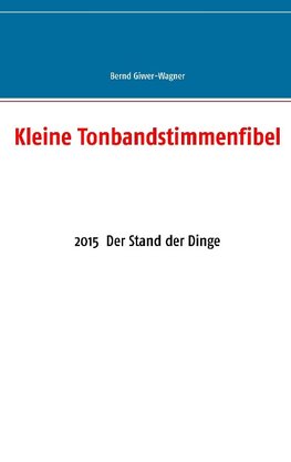 Kleine Tonbandstimmenfibel