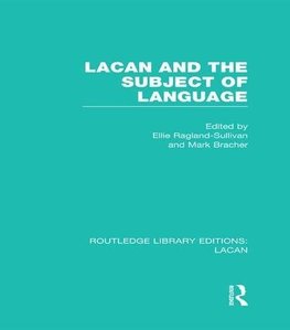 Lacan and the Subject of Language (RLE