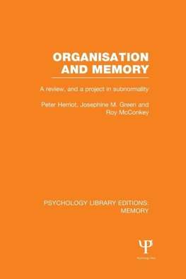 Organisation and Memory (PLE