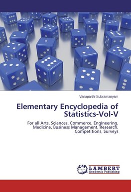 Elementary Encyclopedia of Statistics-Vol-V