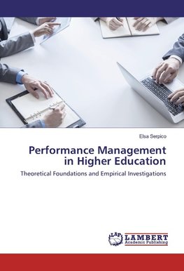 Performance Management in Higher Education