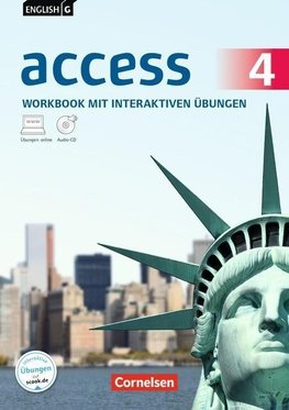 English G Access Band 4: 8. Schuljahr - Allgemeine Ausgabe - Workbook mit interaktiven Übungen auf scook.de