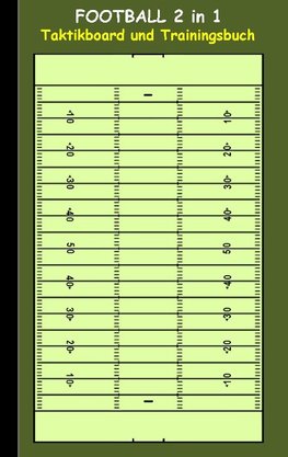 Football 2 in 1 Taktikboard und Trainingsbuch