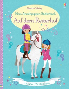 Mein Anziehpuppen-Stickerbuch: Auf dem Reiterhof