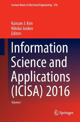 Information Science and Applications (ICISA) 2016