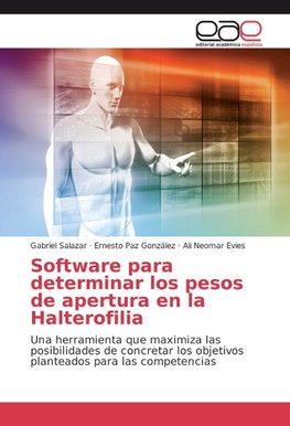 Software para determinar los pesos de apertura en la Halterofilia