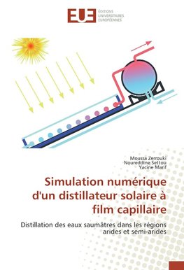 Simulation numérique d'un distillateur solaire à film capillaire