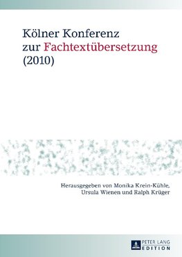 Kölner Konferenz zur Fachtextübersetzung (2010)