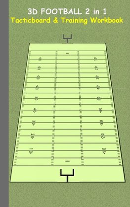 3D Football 2 in 1 Tacticboard and Training Book