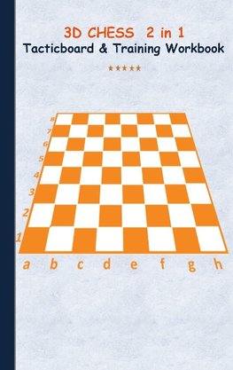 3D Chess 2 in 1 Tacticboard and Training Book