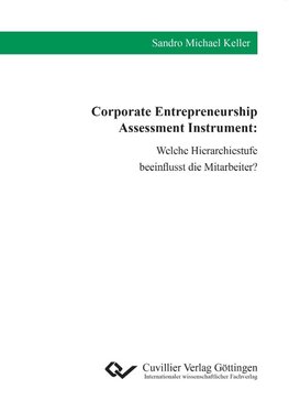 Corporate Entrepreneurship Assessment Instrument