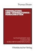 Verwaltung und Verwaltungsvorschriften