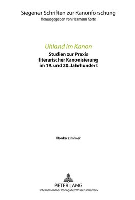 Uhland im Kanon