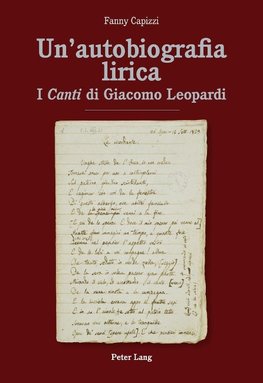 Un'autobiografia lirica