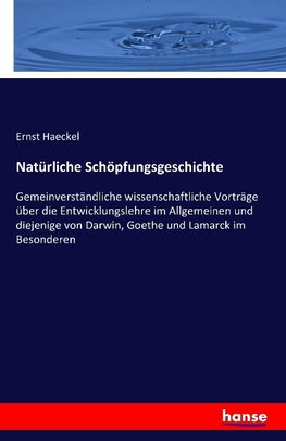 Natürliche Schöpfungsgeschichte