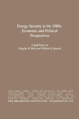 Energy Security in the 1980s