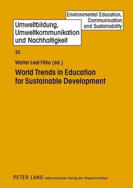 World Trends in Education for Sustainable Development