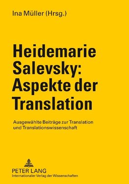 Heidemarie Salevsky: Aspekte der Translation