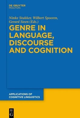 Genre in Language, Discourse and Cognition