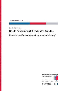 Das E-Government-Gesetz des Bundes