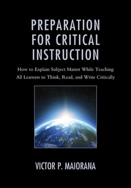 Preparation for Critical Instruction