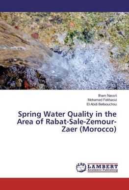 Spring Water Quality in the Area of Rabat-Sale-Zemour-Zaer (Morocco)