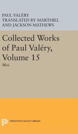 Collected Works of Paul Valery, Volume 15