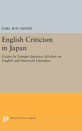 English Criticism in Japan