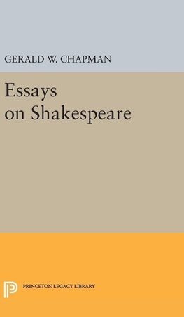 Essays on Shakespeare