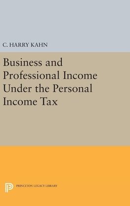 Business and Professional Income Under the Personal Income Tax