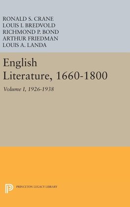 English Literature, Volume 1