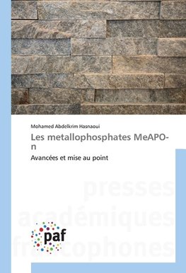 Les metallophosphates MeAPO-n