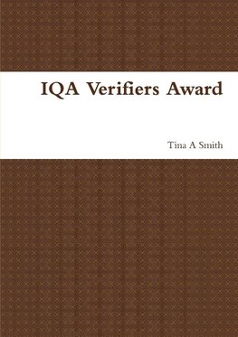 IQA VERIFIERS AWARD