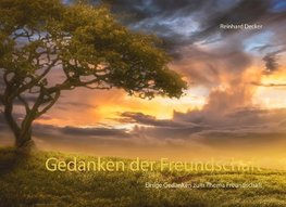 Gedanken der Freundschaft