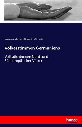 Völkerstimmen Germaniens