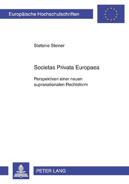 Societas Privata Europaea