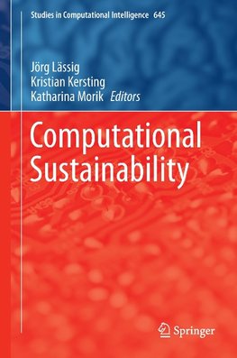 Computational Sustainability