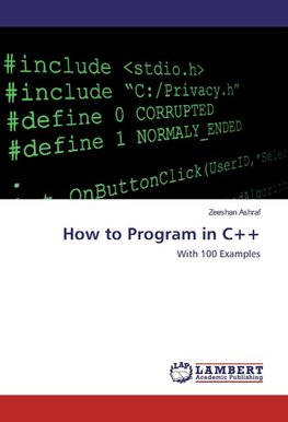 How to Program in C++