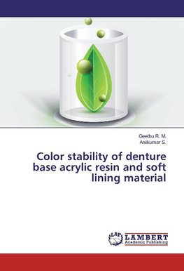 Color stability of denture base acrylic resin and soft lining material