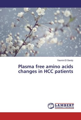 Plasma free amino acids changes in HCC patients