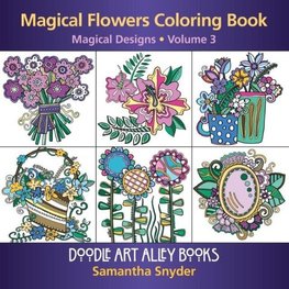 Magical Flowers Coloring Book