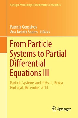 From Particle Systems to Partial Differential Equations III