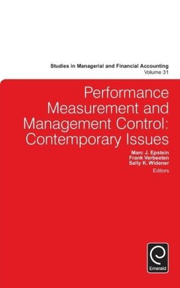 Performance Measurement and Management Control